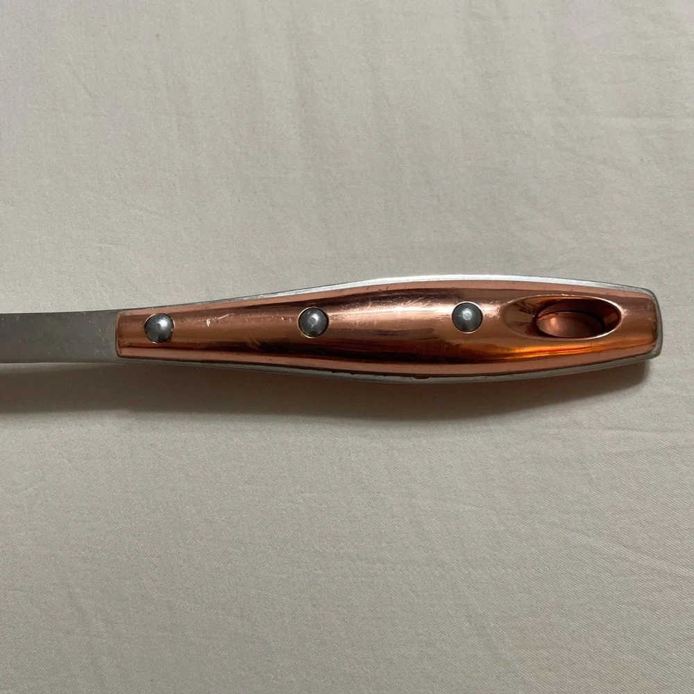 Brandani Serving Fork with Copper Colored‎ Handle 13